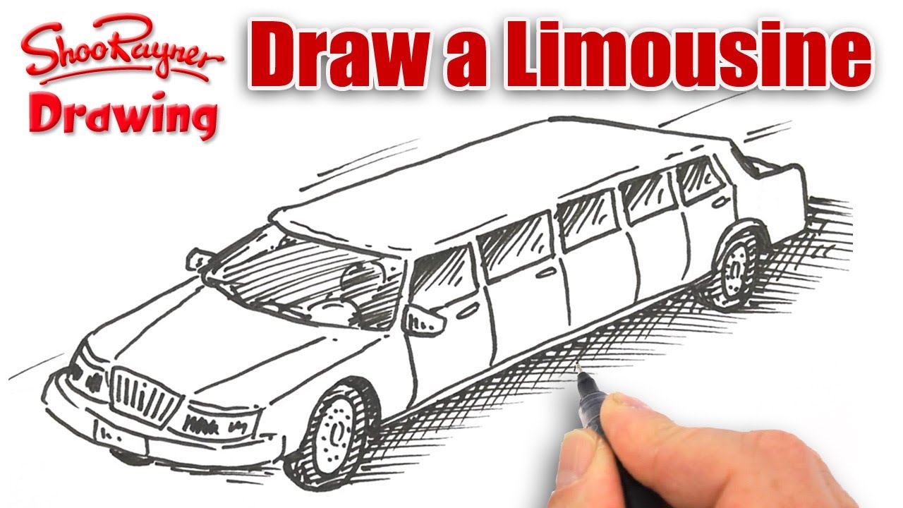 Limo Drawing at GetDrawings | Free download