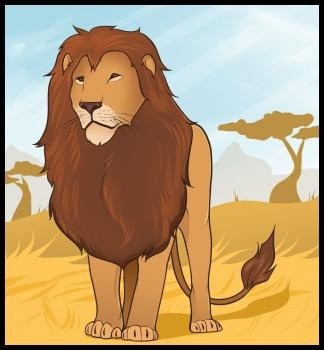 Lion Colour Drawing At Getdrawings Free Download