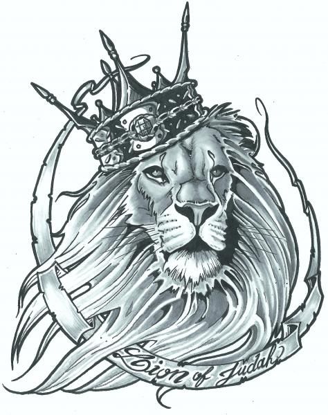 Lion Of Judah Drawing at GetDrawings Free download Lion Of The Tribe Of...