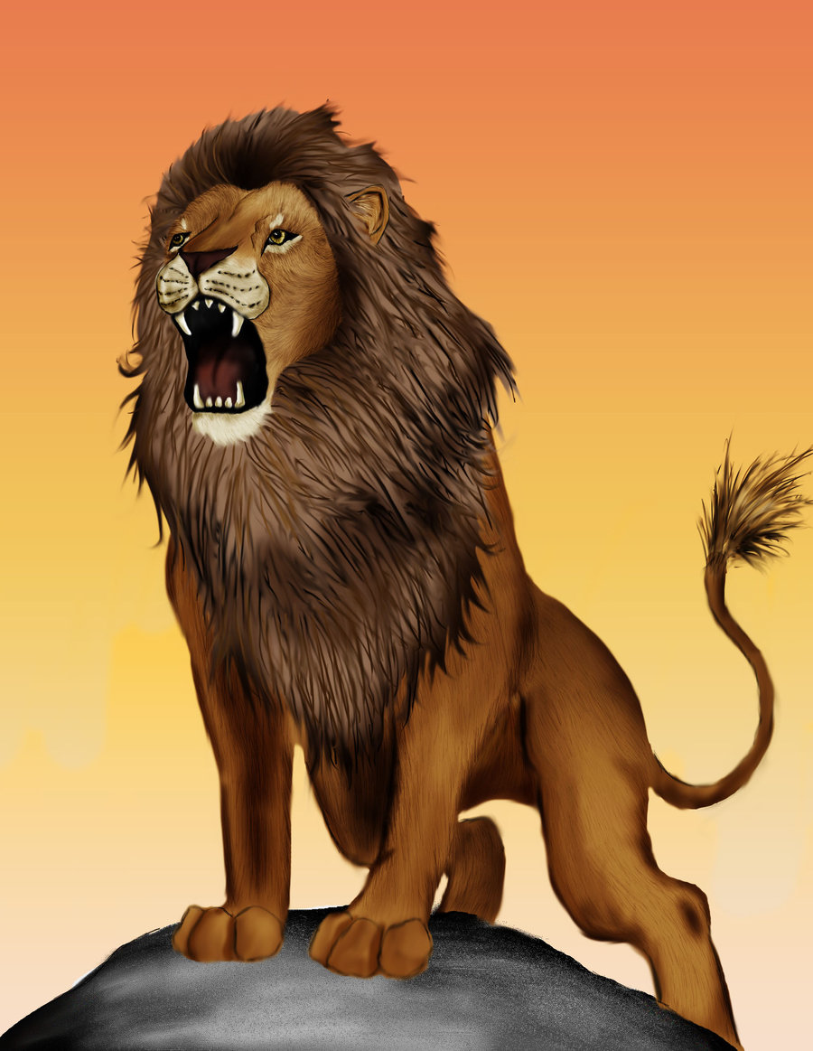 Lion Roar Drawing at GetDrawings Free download