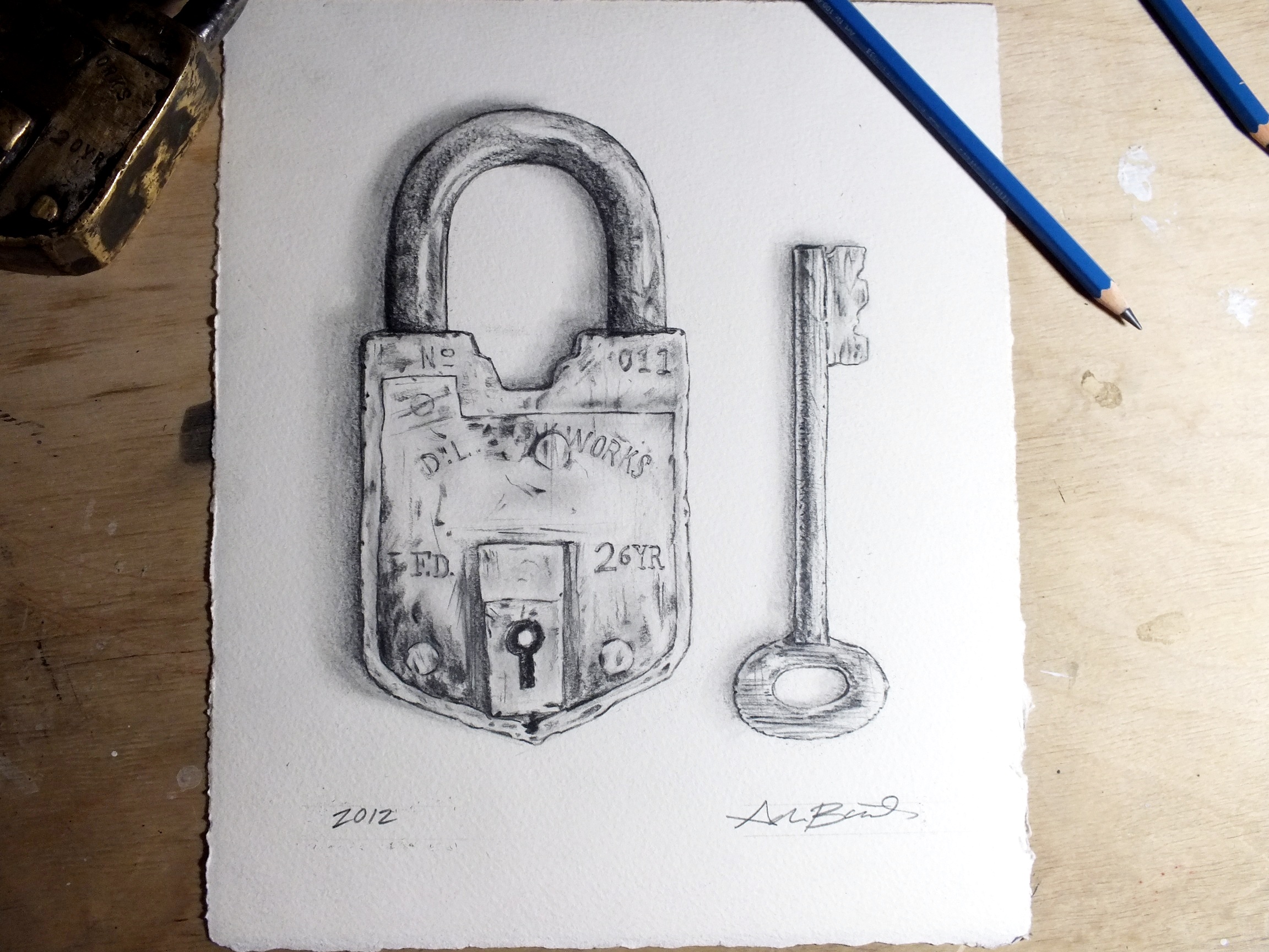 Lock And Key Drawing at GetDrawings Free download