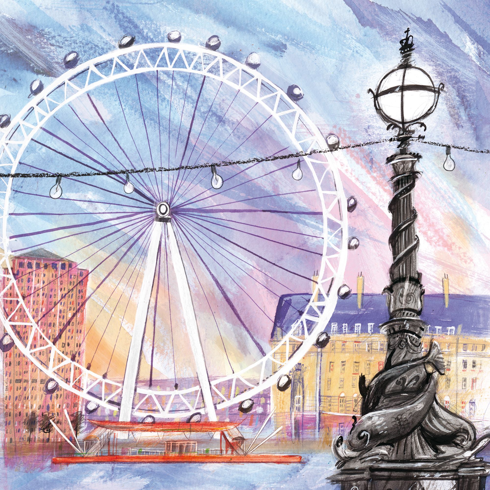 London Eye Drawing at GetDrawings Free download