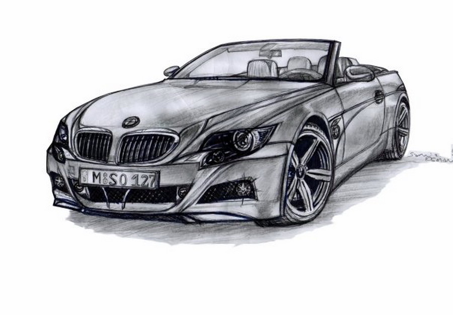 Luxury Car Drawing At Getdrawings Free Download