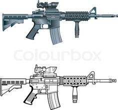 M16 Drawing at GetDrawings | Free download