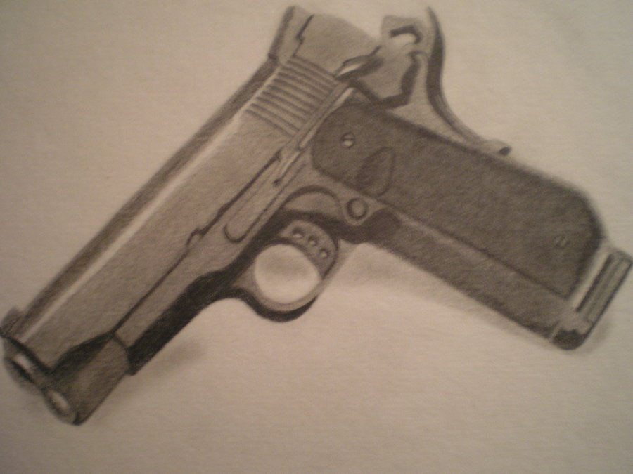 M1911 Drawing at GetDrawings Free download