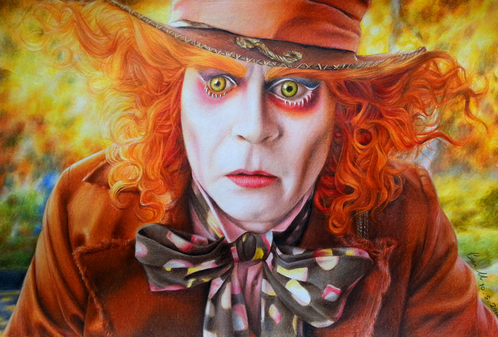 Mad Hatter Drawing at GetDrawings Free download