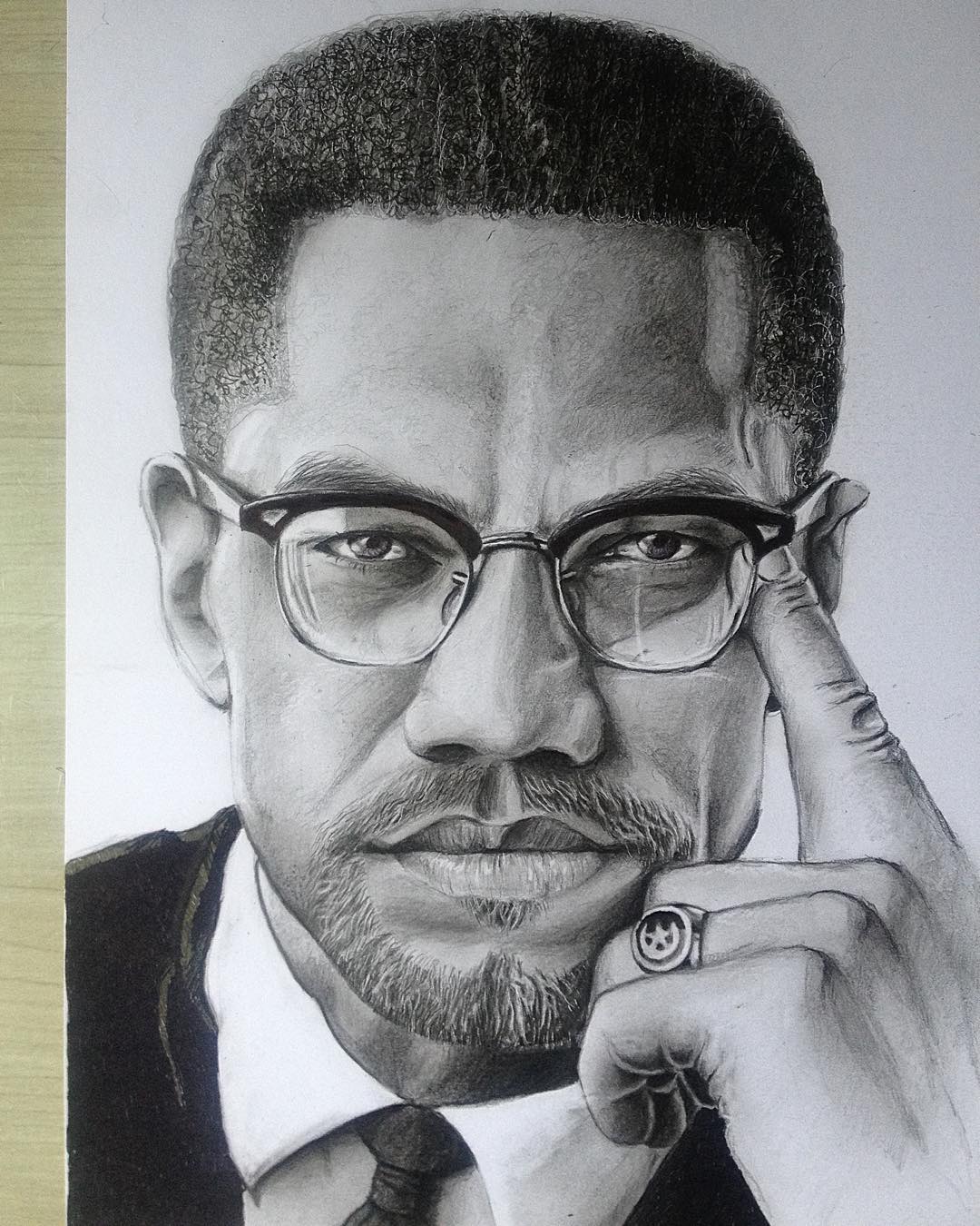 Malcolm X Drawing at GetDrawings Free download