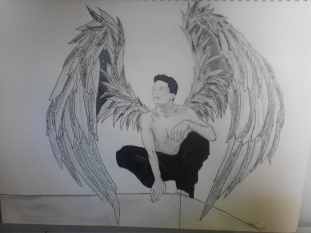 Male Angel Drawing At Getdrawings Free Download