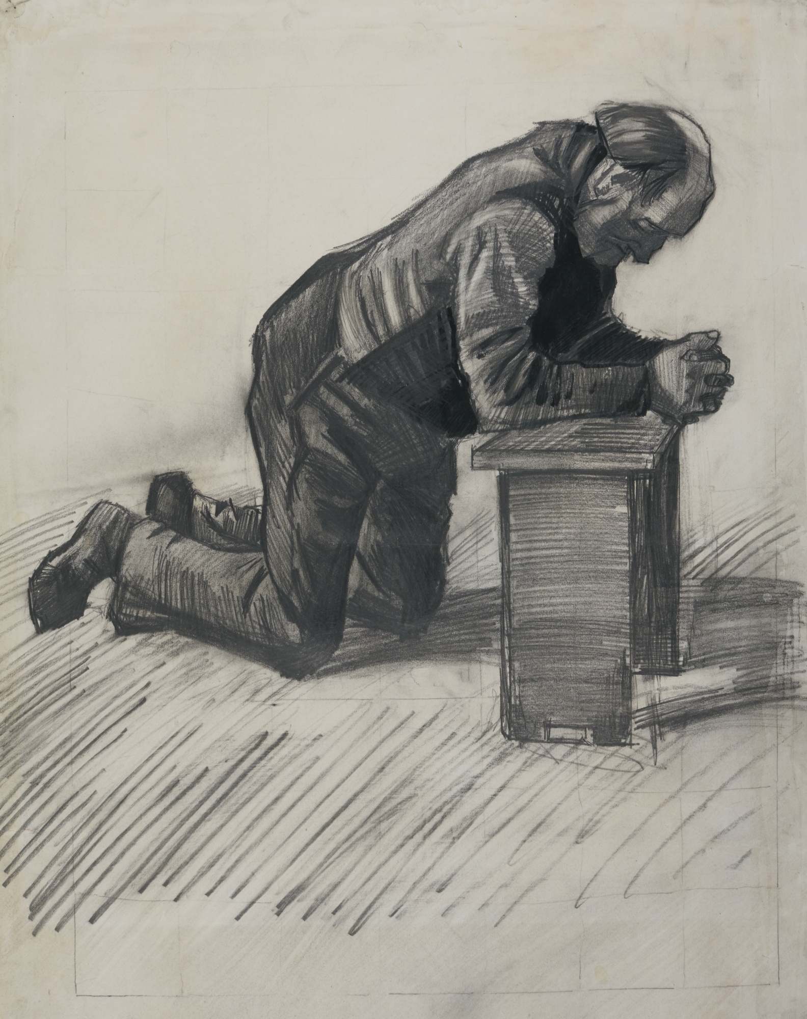 Man Praying Drawing at GetDrawings Free download