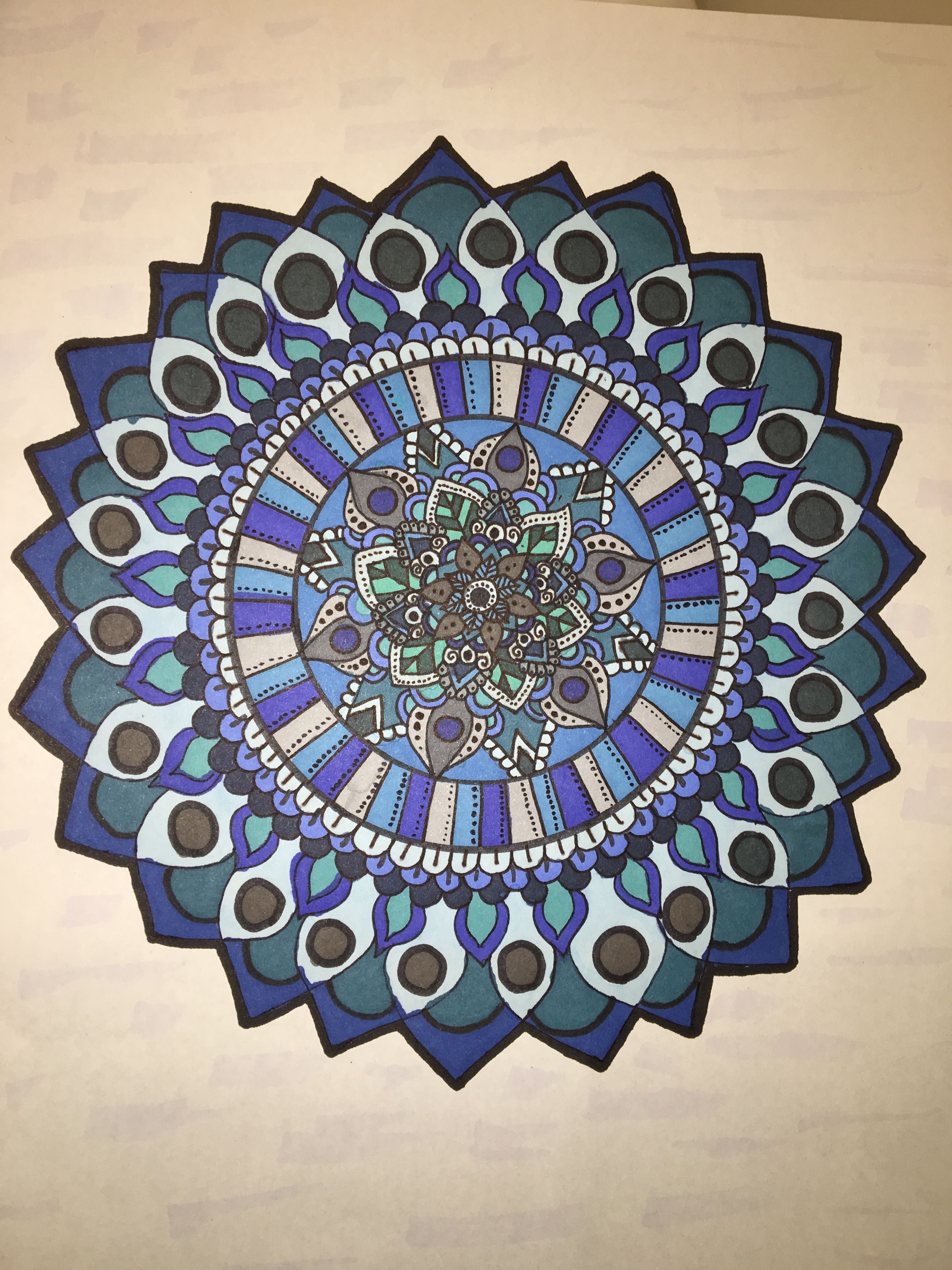 Mandala Drawing Easy at GetDrawings | Free download