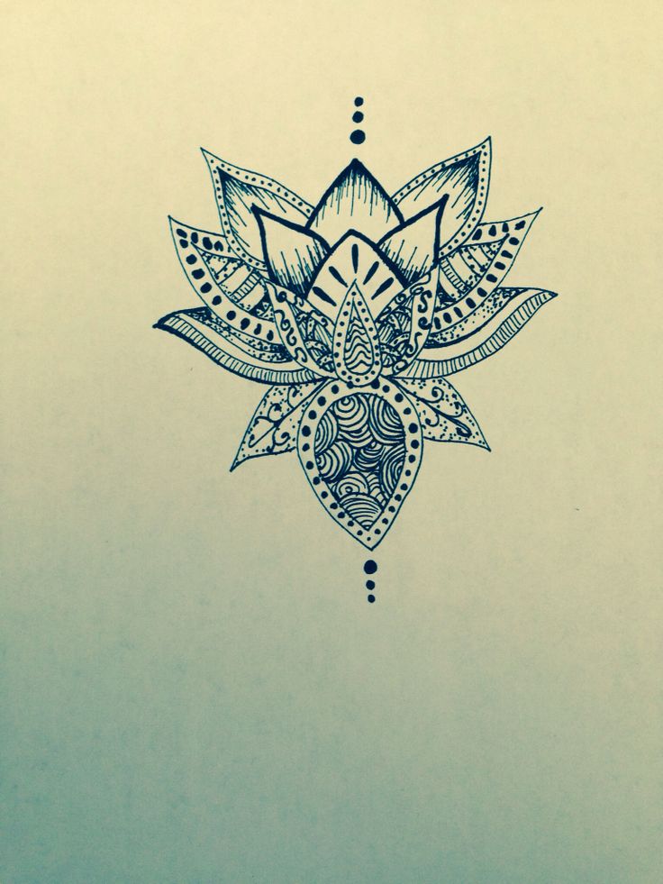 Mandala Flower Drawing at GetDrawings | Free download