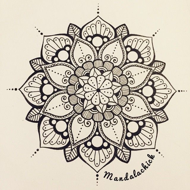 Mandala Tattoo Drawing at GetDrawings | Free download