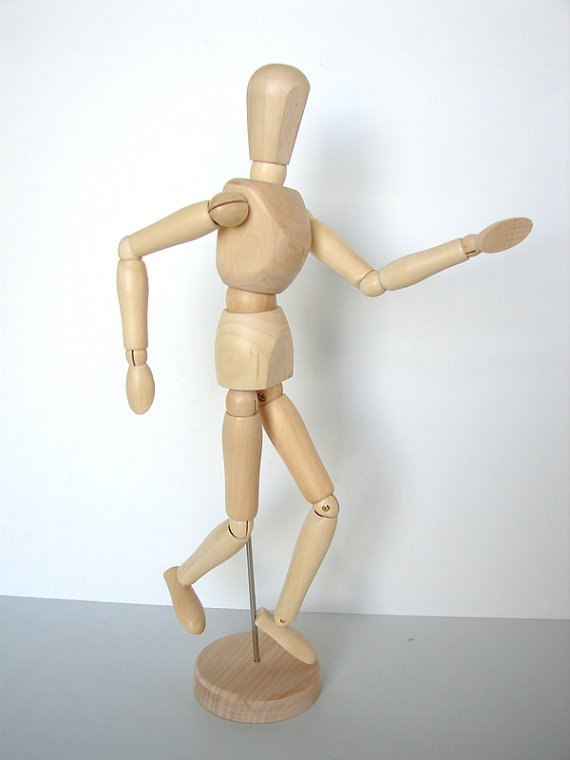 Wood Manikin / Mannequin (12 high)