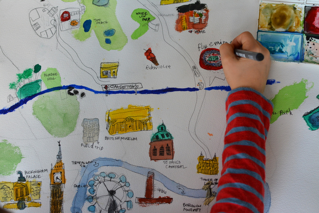 Map Drawing For Kids 52 