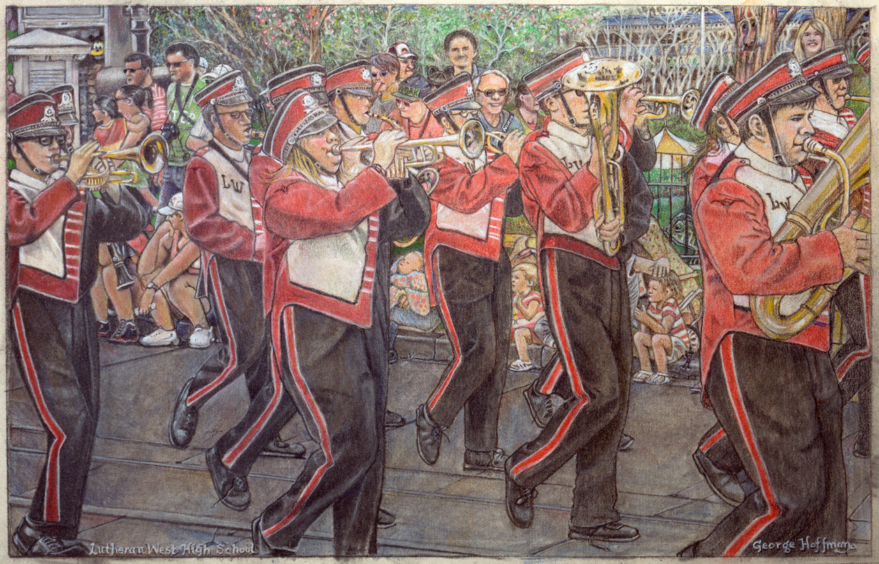 Marching Band Drawing at GetDrawings Free download