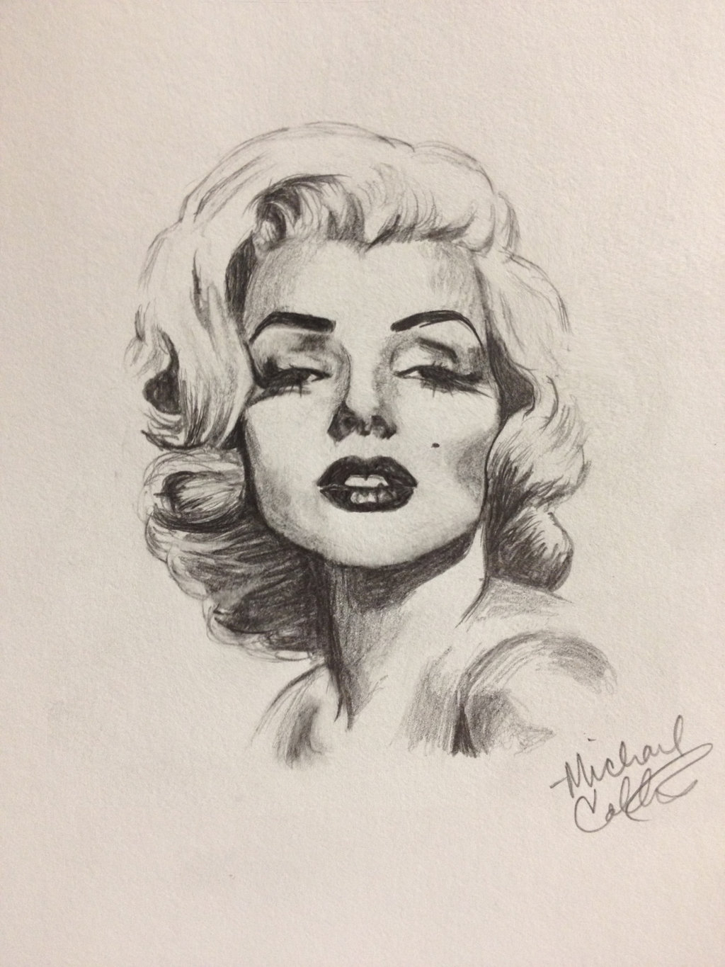 Marilyn Monroe Drawing Pencil at GetDrawings Free download