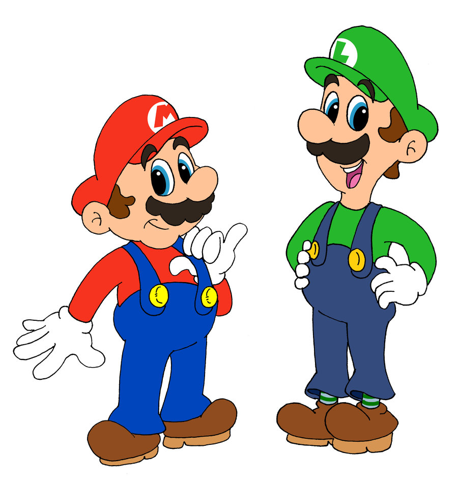 Mario And Luigi Drawing at GetDrawings Free download