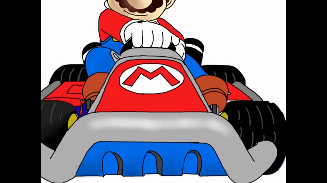 Mario Kart 8 Drawing at GetDrawings | Free download