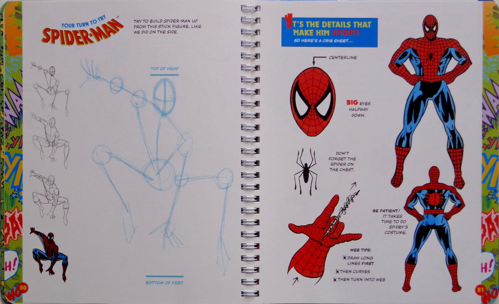 how to draw comics the marvel