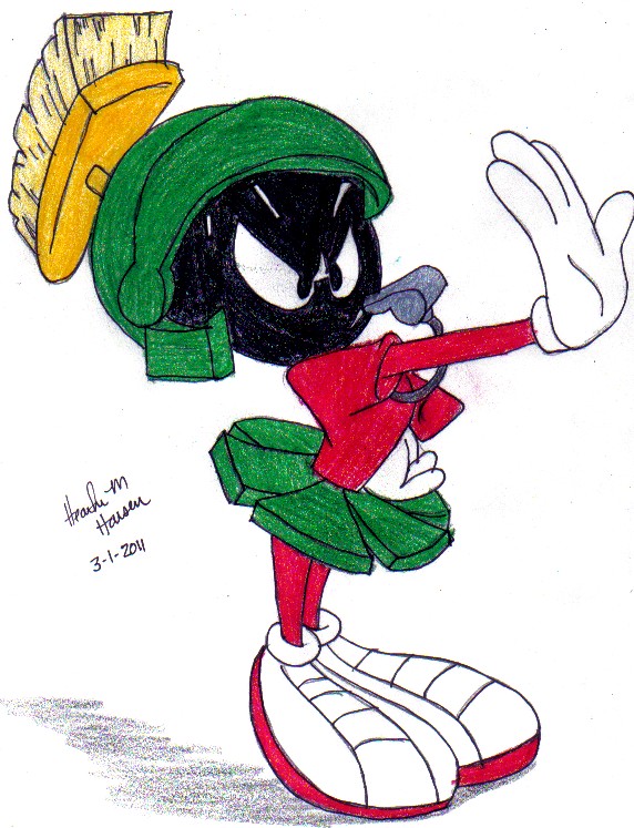 Marvin The Martian Drawing at GetDrawings Free download