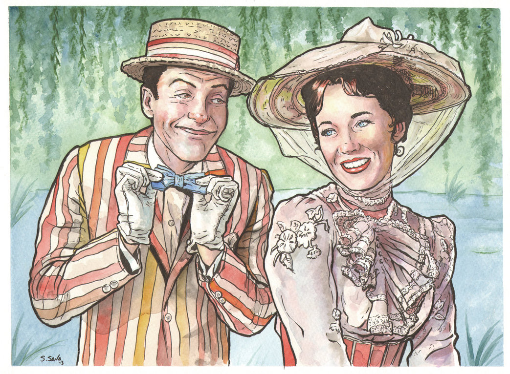 Mary Poppins Drawing at GetDrawings | Free download