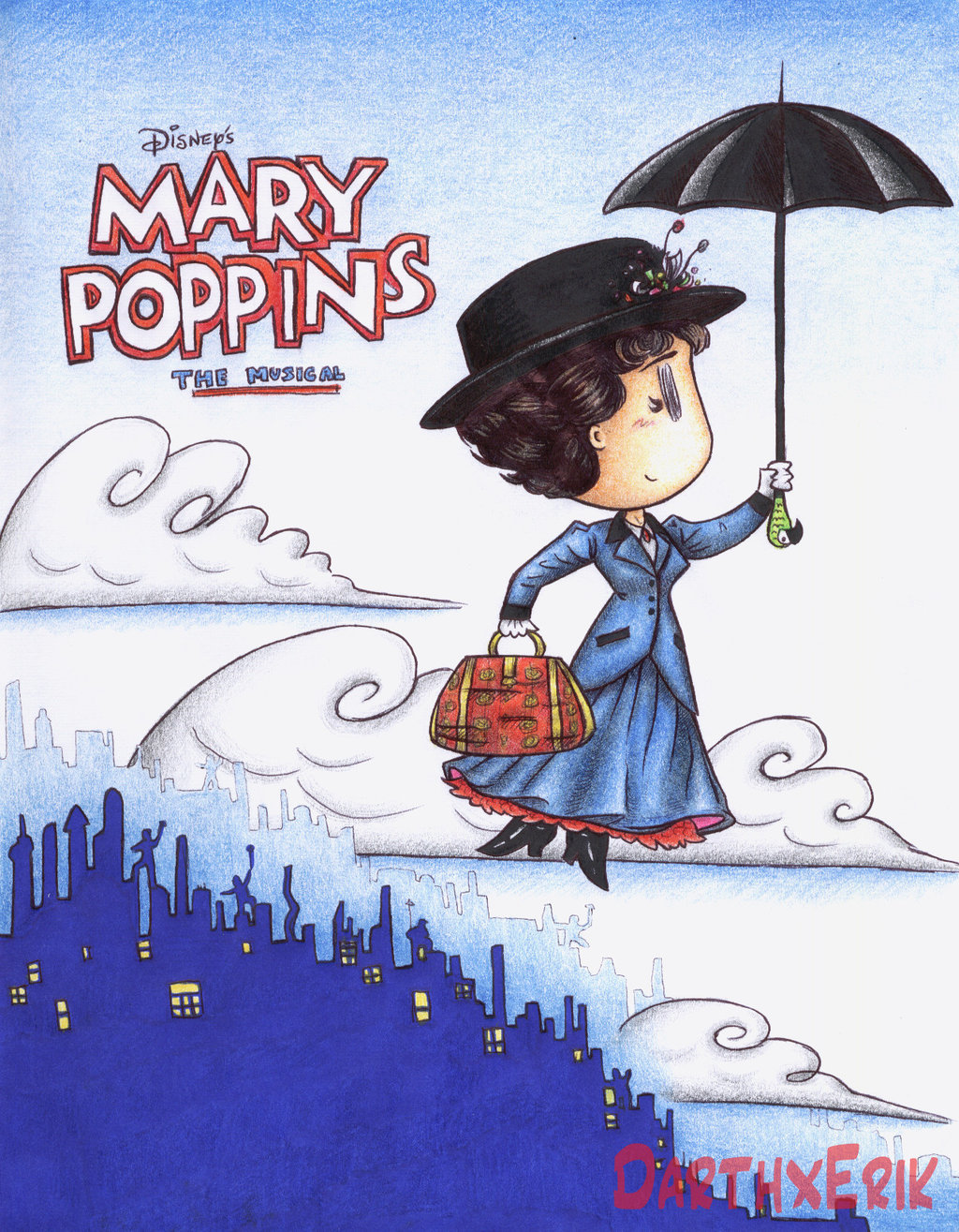 Mary Poppins Drawing at GetDrawings | Free download