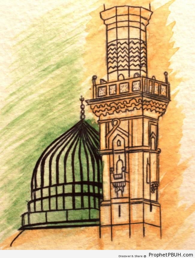 Masjid Drawing at GetDrawings Free download