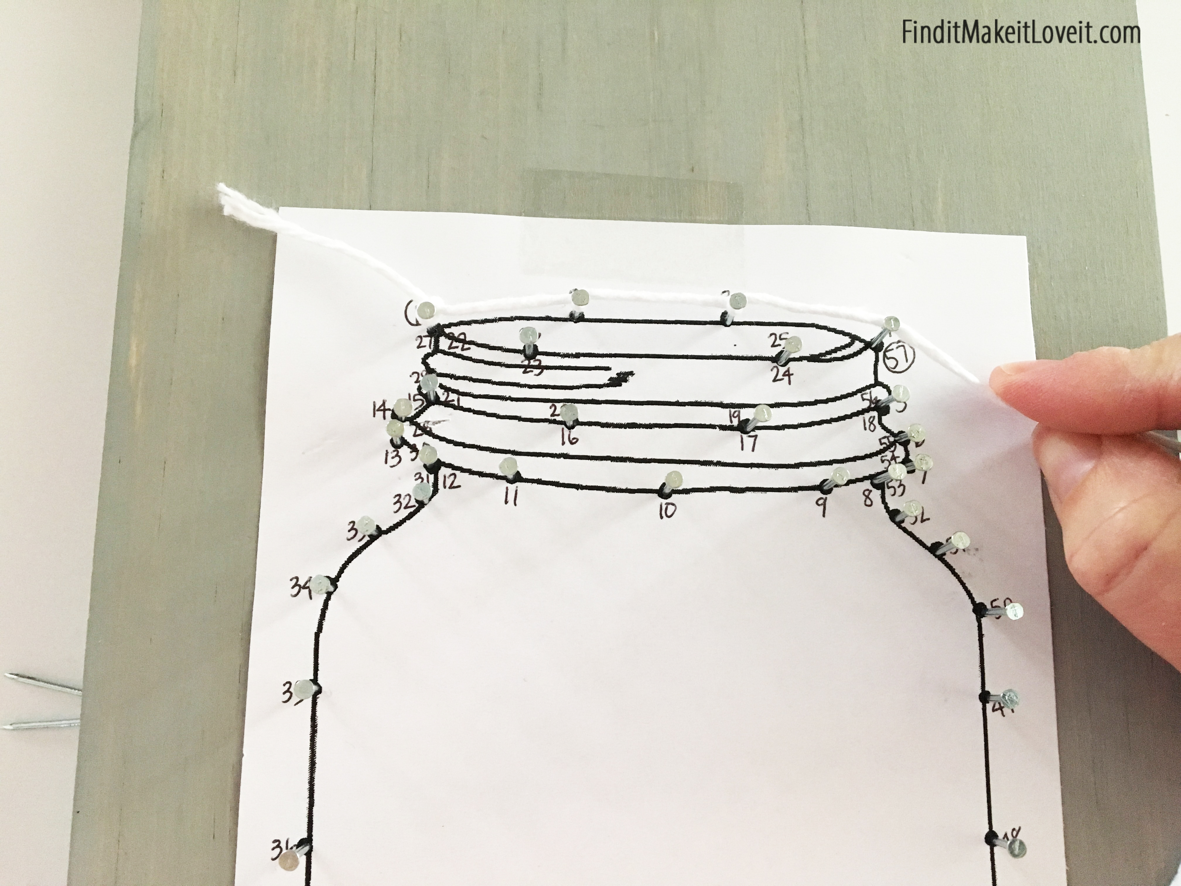 Mason Jar String Art Template Printable Printable Templates