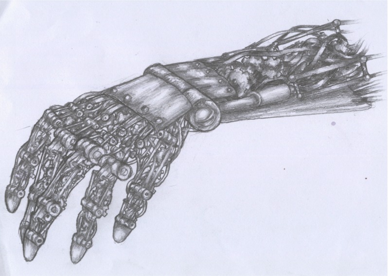 Mechanical Arm Drawing at GetDrawings | Free download