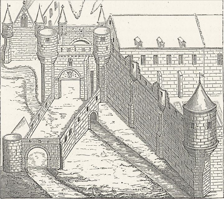 Medieval Castle Drawing at GetDrawings Free download