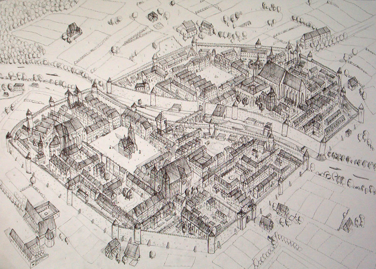 medieval-city-drawing-at-getdrawings-free-download