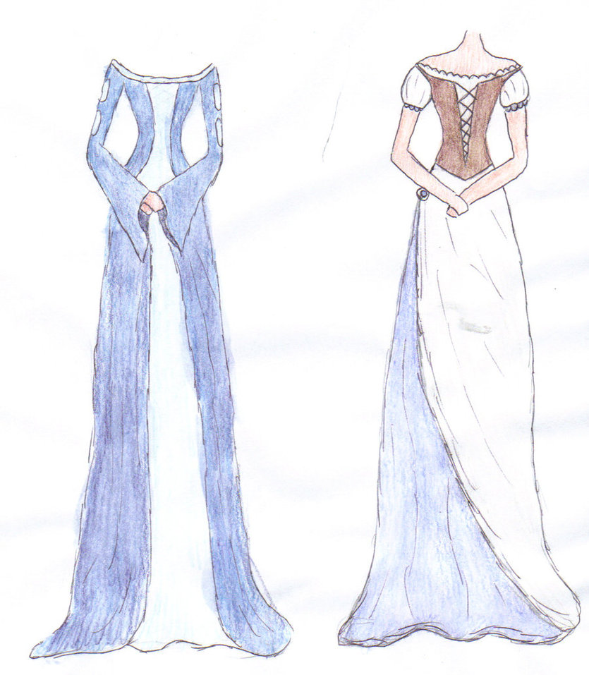 Medieval Dress Drawing at GetDrawings Free download