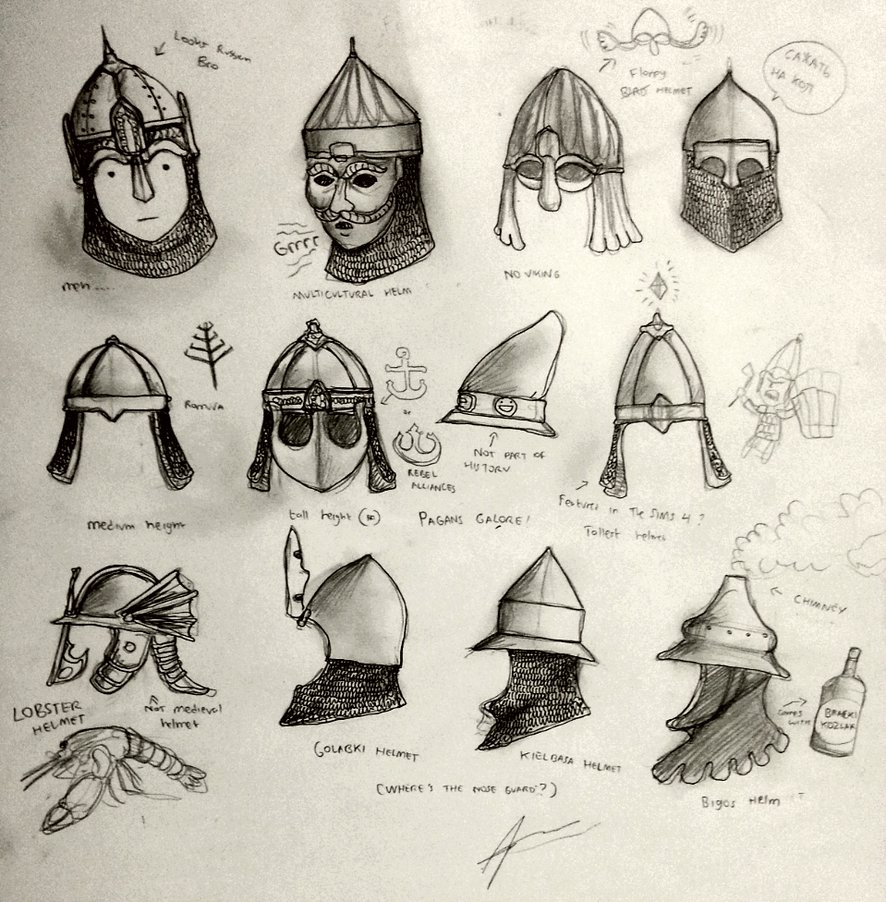 Medieval Helmet Drawing At Getdrawings 