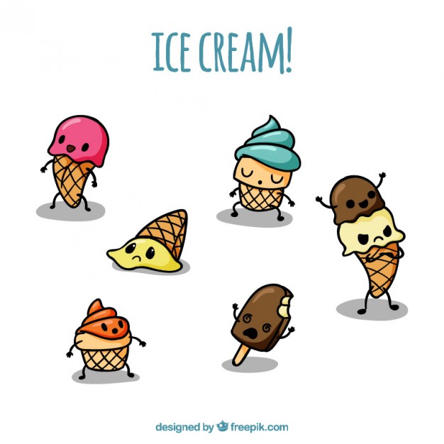 Melting Ice Cream Drawing at GetDrawings | Free download