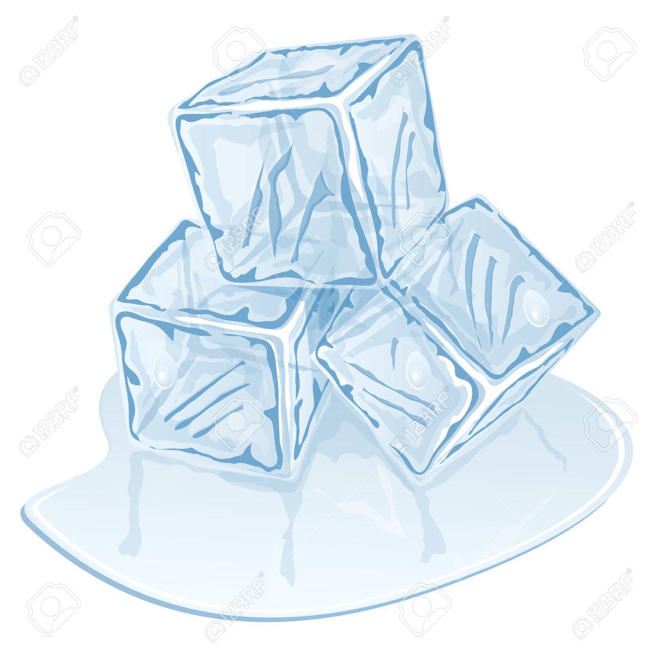 Melting Ice Cube Drawing at GetDrawings | Free download