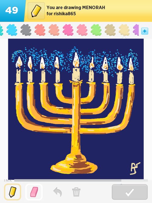 Menorah Drawing at GetDrawings | Free download