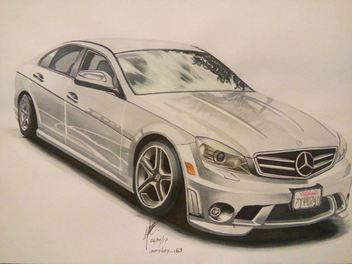 Mercedes Benz Drawing at GetDrawings Free download