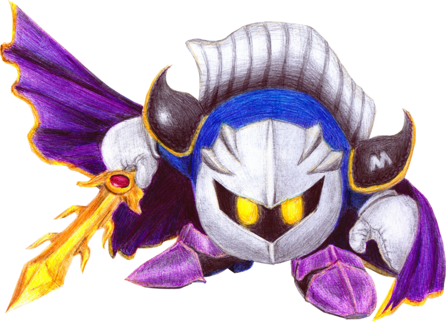 Meta Knight Drawing at GetDrawings Free download