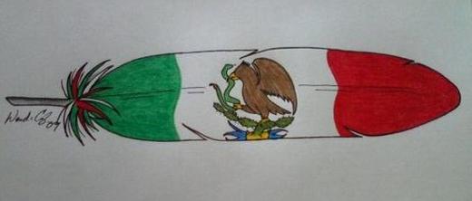 Mexican Flag Drawing at GetDrawings | Free download