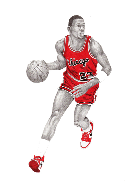 Michael Jordan Drawing at GetDrawings Free download