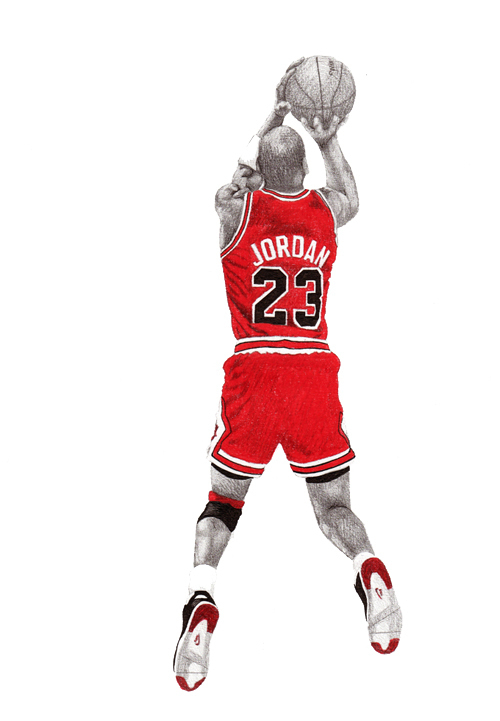 Michael Jordan Drawing at GetDrawings Free download