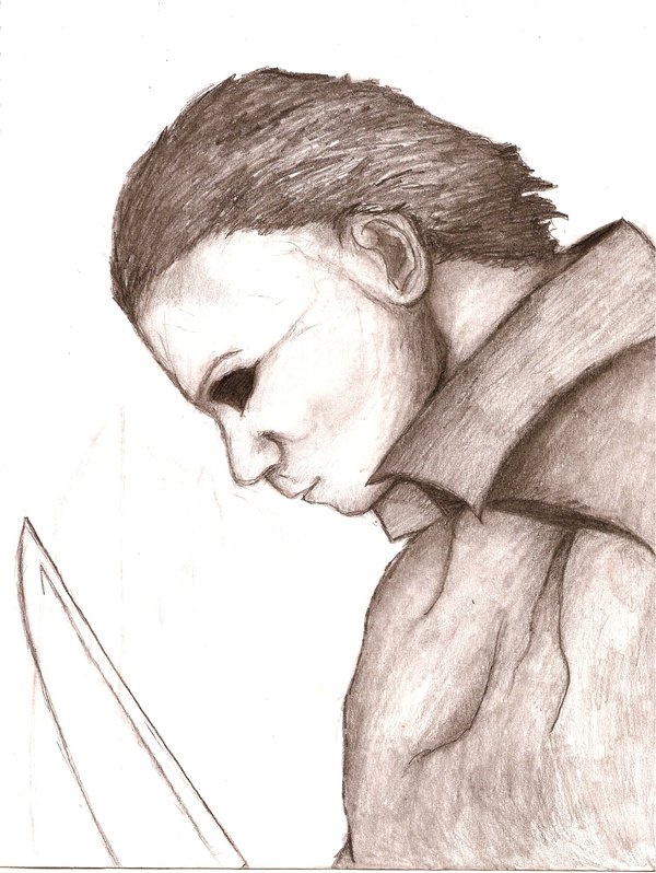 Michael Myers Drawing at GetDrawings Free download