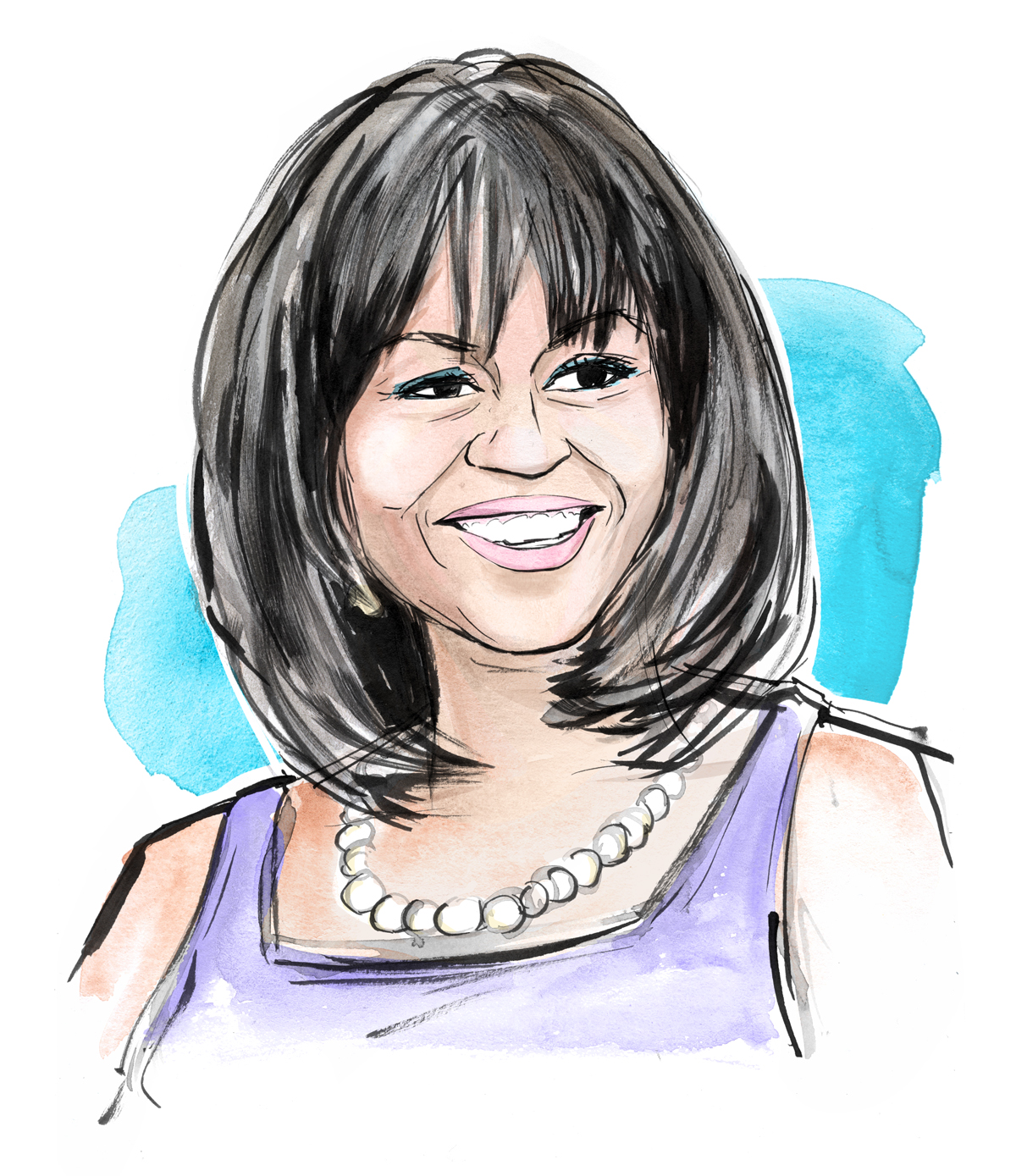 Michelle Obama Drawing at GetDrawings | Free download