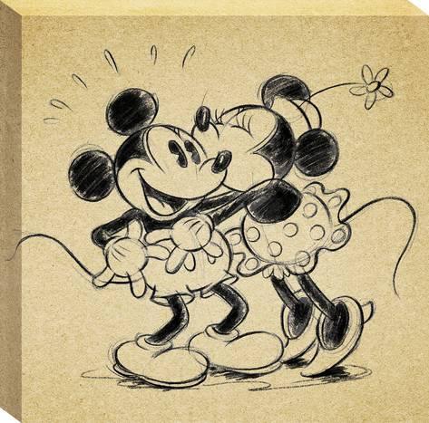 Mickey And Minnie Mouse Drawing at GetDrawings | Free download