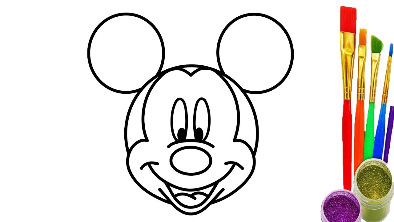 Mickey Mouse Head Drawing at GetDrawings | Free download