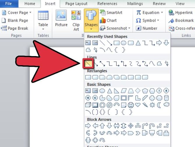 Customizing borders in Microsoft Word