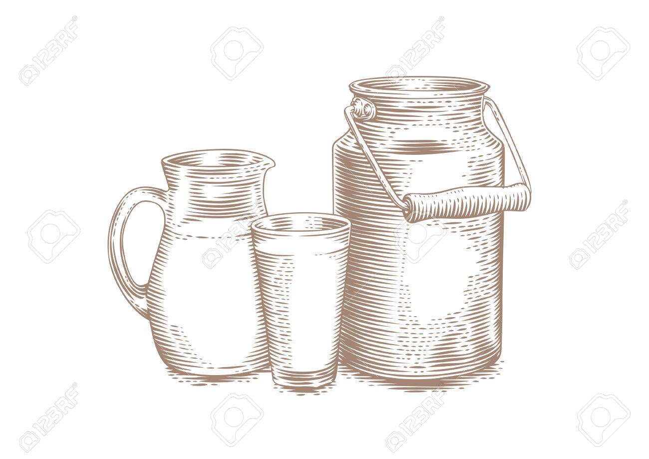 Milk Jug Drawing at GetDrawings | Free download