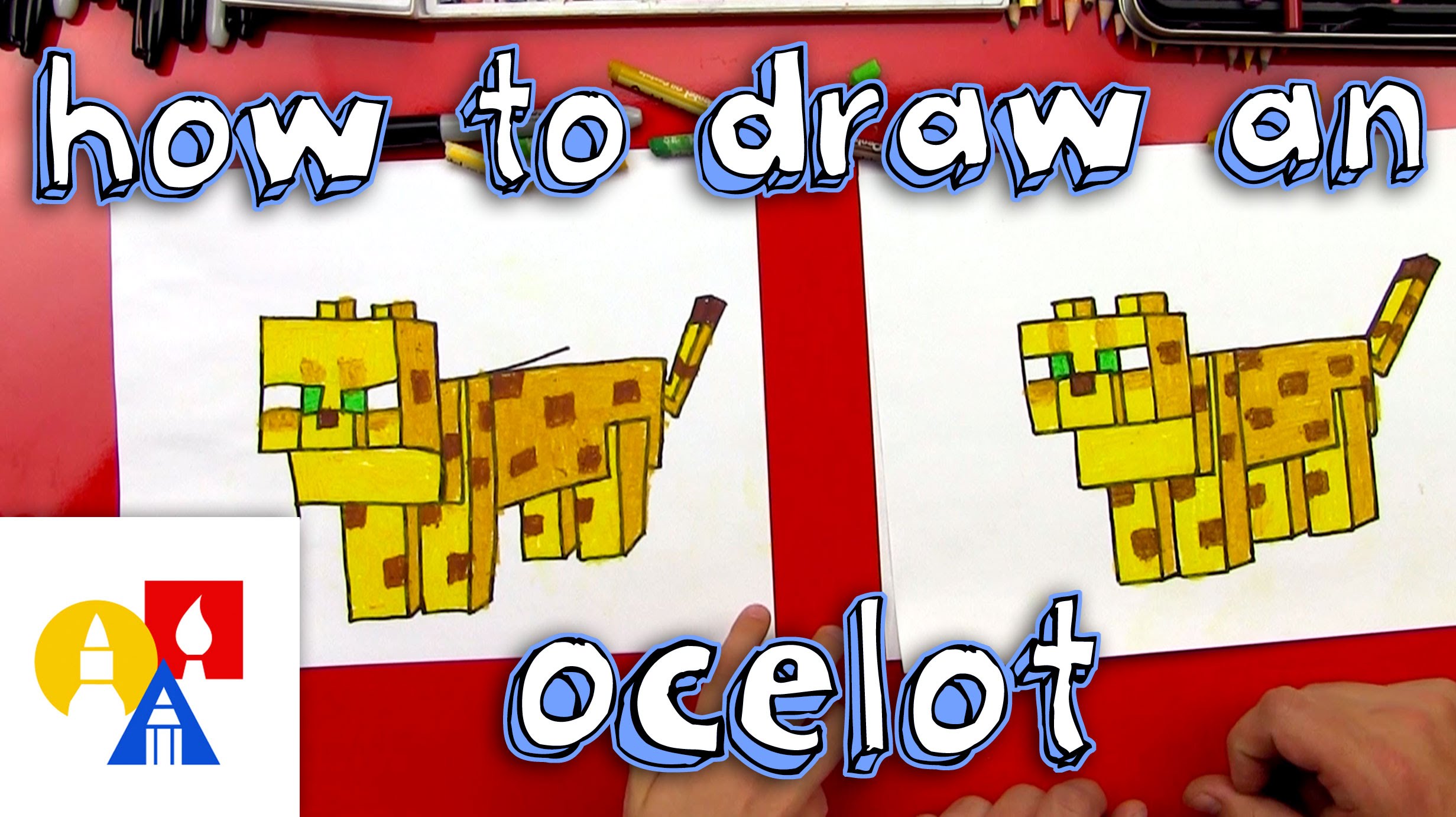 Minecraft Cat Drawing at GetDrawings Free download