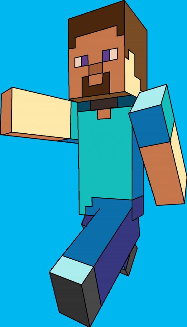 How To Draw A Minecraft Steve of all time Don t miss out | howdrawart3