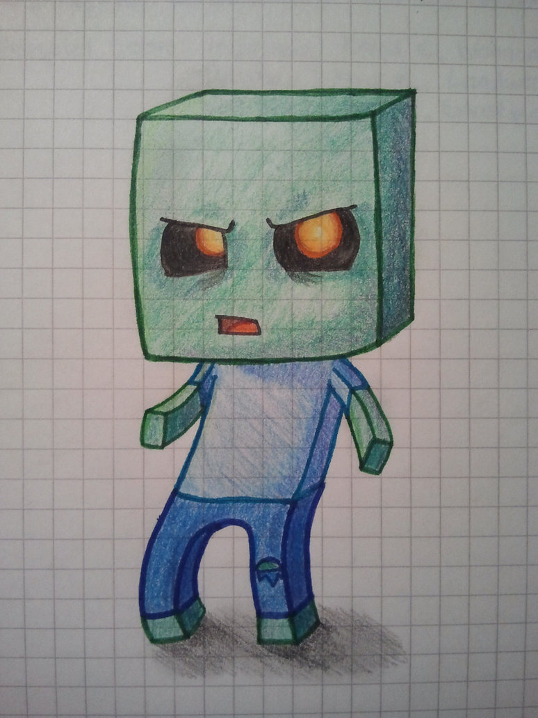 Minecraft Drawing Zombie at GetDrawings Free download